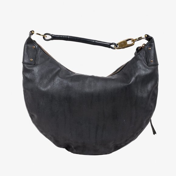 Gucci Black Half-Moon Hobo Shoulder Bag - Picture 4 of 13